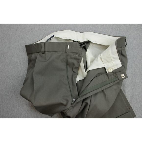 Brooks Brothers 346 Suit Mens 46R Gray Green Cotton Blend Stretch 3 Buttons - Picture 16 of 16